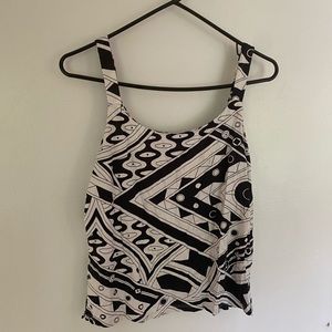 Funky design tank top